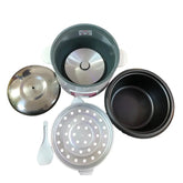 Set of four different types of cookware